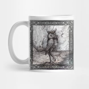 Owl King Vintage Mug